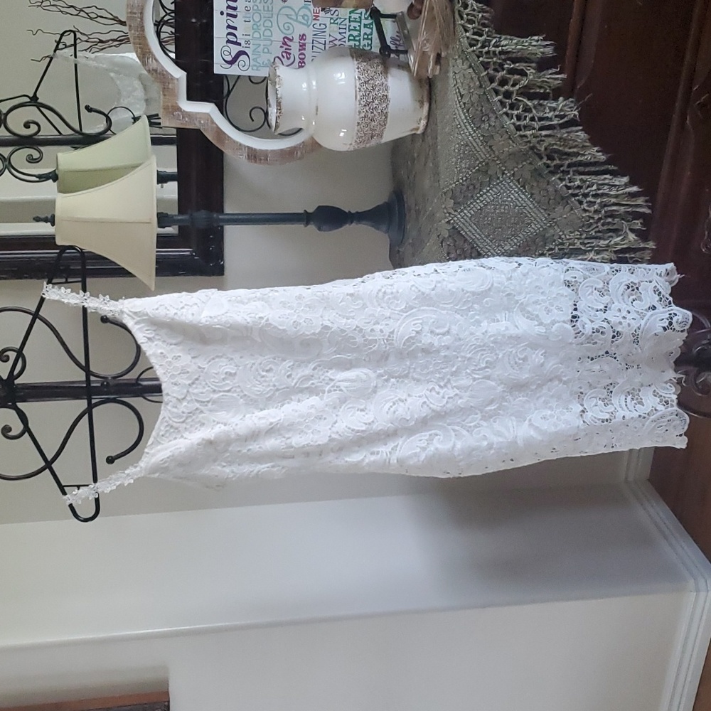 White Lace Dress